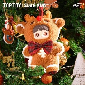 🎁 Maymei Winter Weirdness Series “Gingerbread Deer” Plush - 100% Authentic, NEW